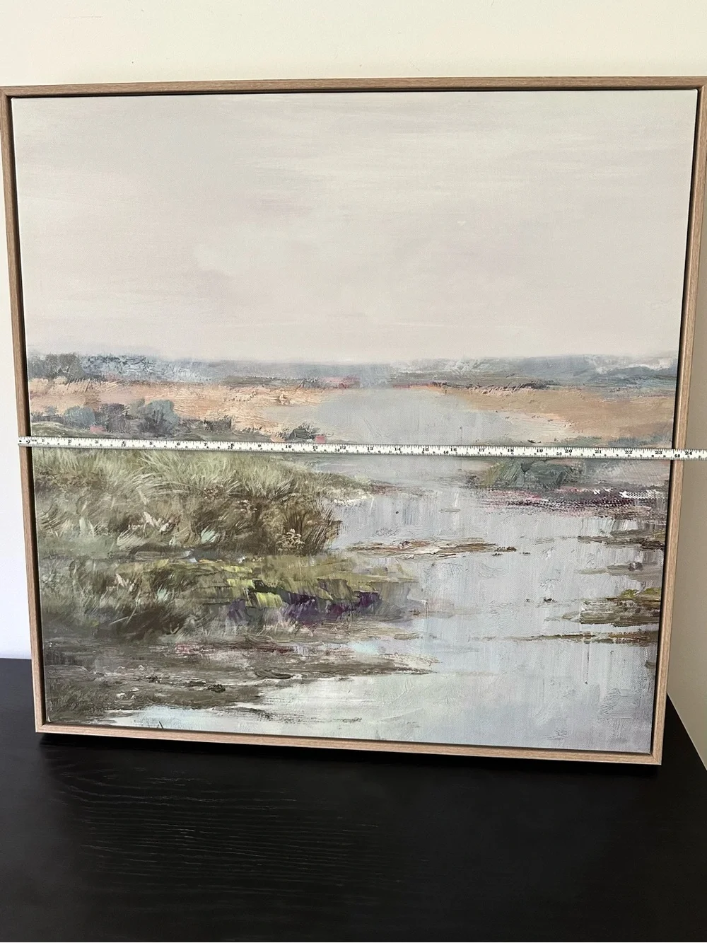 24 x 24 Marshland Framed Canvas Wall Art - Threshold Studio McGee